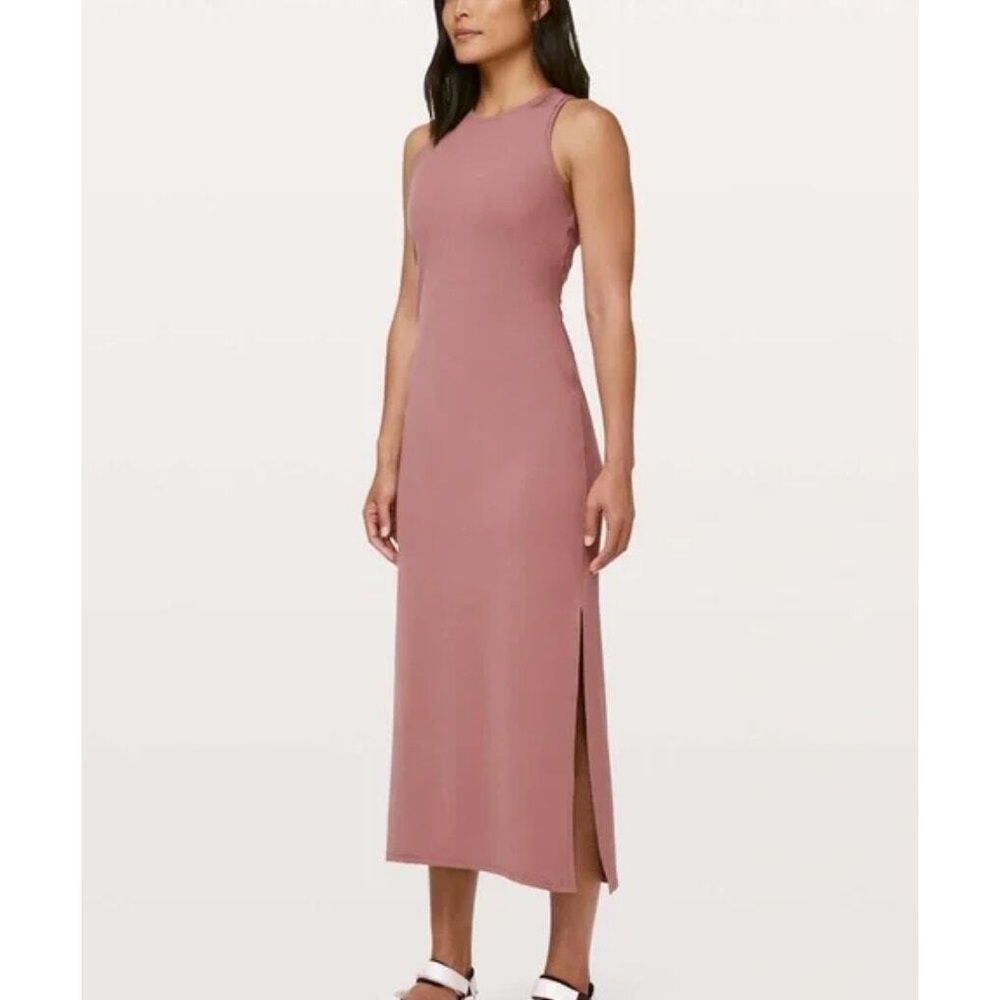 lululemon athletica Pink Midi Dress